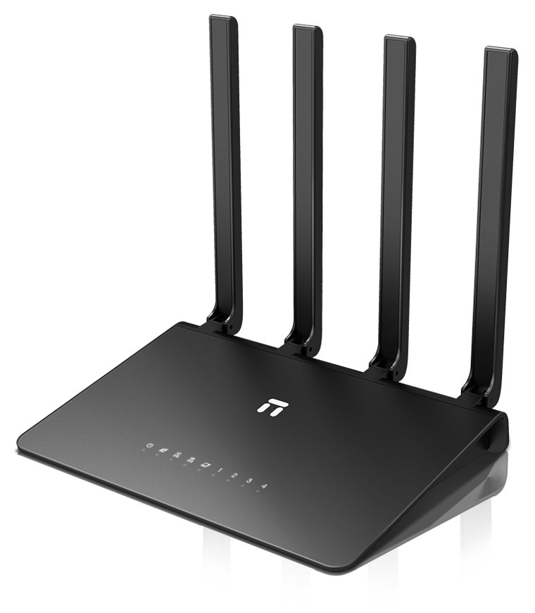 STONET by Netis N2 - Wi-Fi Router, AC 1200, 1x WAN, 4x LAN, 4x fixní anténa 5 dB, Full Gigabit porty
