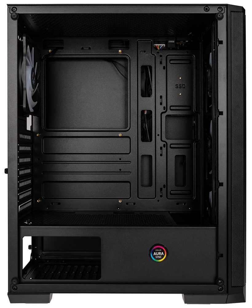 BitFenix skříň Nova Mesh SE TG ARGB / ATX / 4x120mm ARGB / USB 3.0 / tvrzené sklo / černá