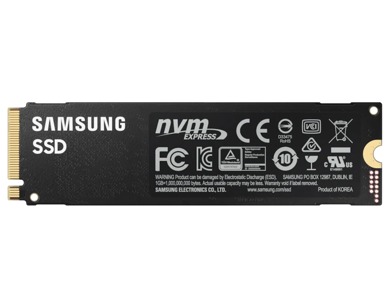 SAMSUNG 980 PRO 1TB SSD / M.2 2280 / PCIe 4.0 4x NVMe / Interní