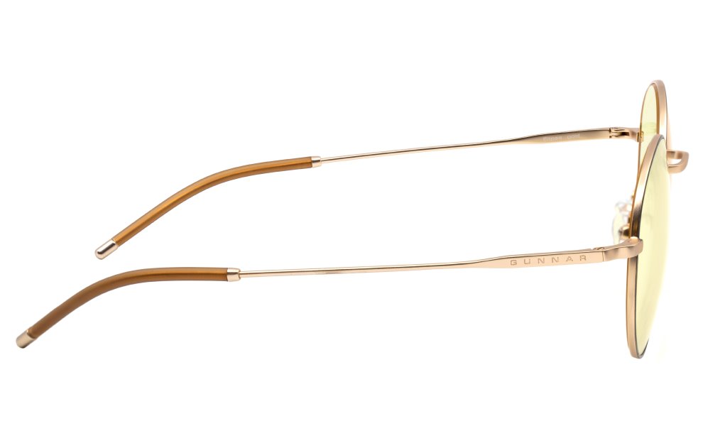 GUNNAR kancelářske/herní brýle ELLIPSE BLACK/GOLD * jantárová skla * BLF 65 * GUNNAR focus