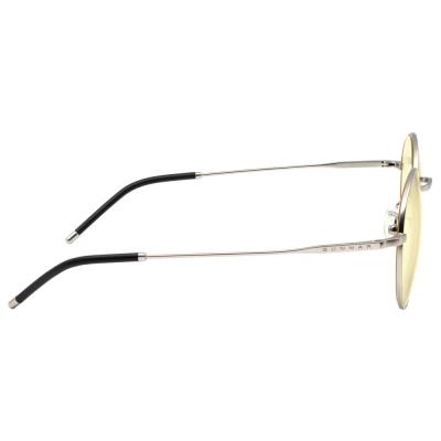 GUNNAR kancelářske/herní brýle ELLIPSE SILVER * jantárová skla * BLF 65 * GUNNAR focus