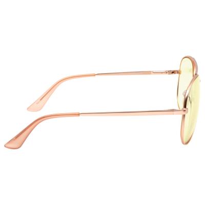 GUNNAR kancelářske/herní brýle MAVERICK ROSE GOLD * jantárová skla * BLF 65 *  GUNNAR focus