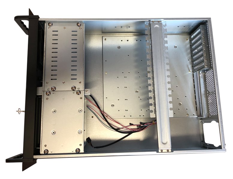 DATACOM 19" Case IPC 4U/585mm  BK bez PSU