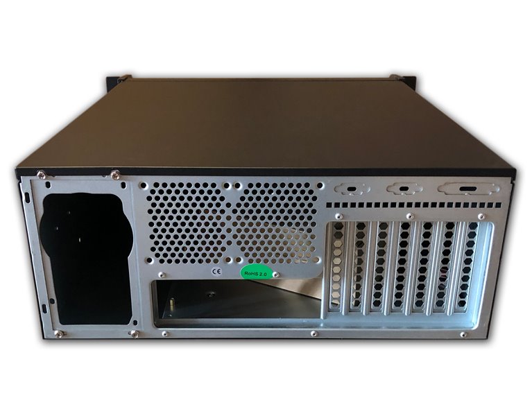 DATACOM 19" Case IPC 4U/585mm  BK bez PSU