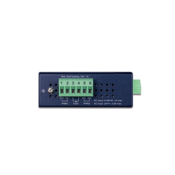 Planet MODBUS průmyslová brána RS-232/422/485 na IP, 1x COM, 100Base-FX SC MM 2km, RTU/ACSII, -40až+75°C, 9-48VDC,IP30