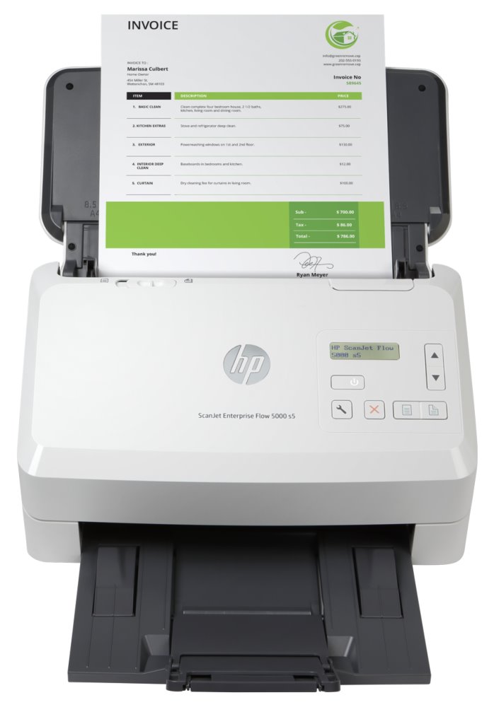HP ScanJet Enterprise Flow 5000 s5/ A4/ 600x600dpi/ ADF/ USB