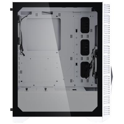 Zalman skříň Z3 Iceberg white / Middle tower / ATX / 2x120mm fan / temperované sklo / bílé