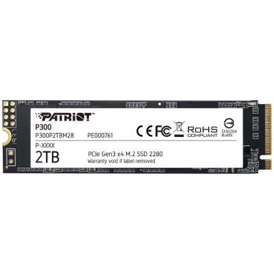 PATRIOT P300 2TB SSD / Interní / M.2 PCIe Gen3 x4 NVMe 1.3 / 2280