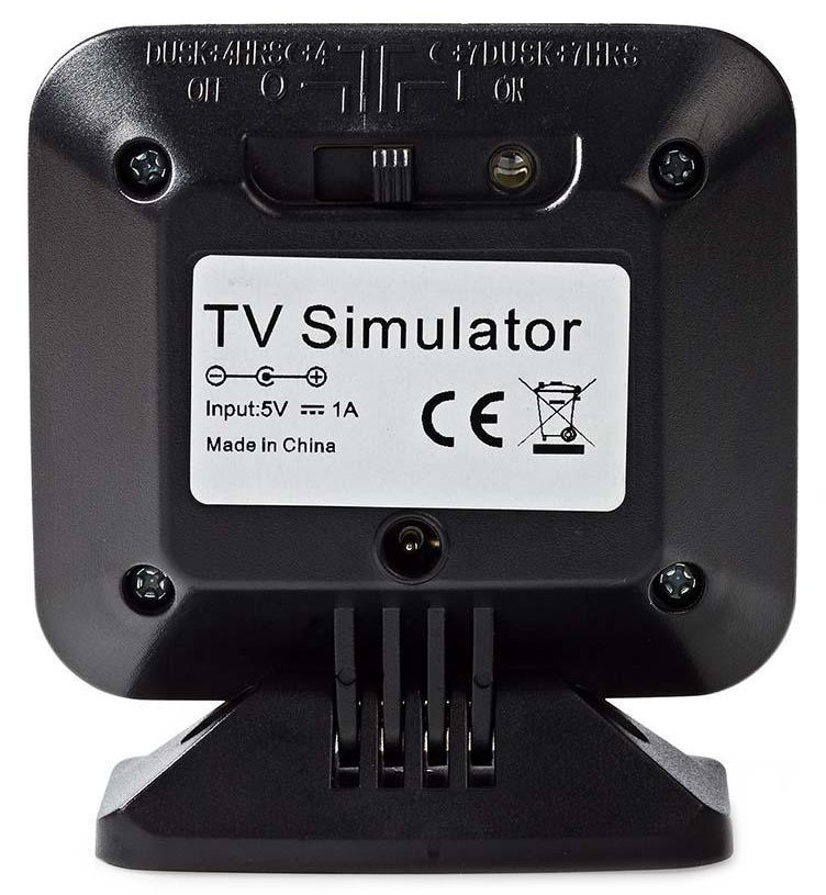 NEDIS atrapa TV/ integrovaný časovač/ vstup 5 VDC/ napájení přes USB/ černá