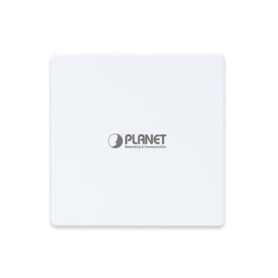 Planet WDAP-W1200E, AP 2,4/5GHz 802.11ac (1,2Gb/s), 4x 2dBi, 3x 1Gb, VLAN, multi-SSID, 128 klientů, PoE, montáž do stěny