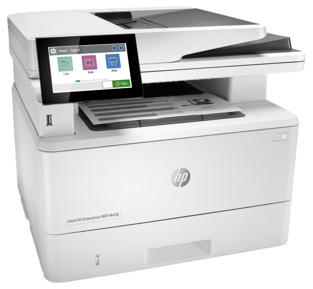 HP LaserJet Enterprise MFP M430f/ A4/ 38ppm/ 1200x1200dpi/ USB/ duplex/ ePrint