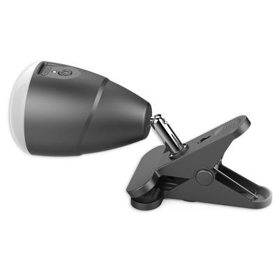 IMMAX LED lampička KLIP/ 5W/ 140lm/ 4000K/ DC 3,7V/ 5V/ IP20/ USB/ černá