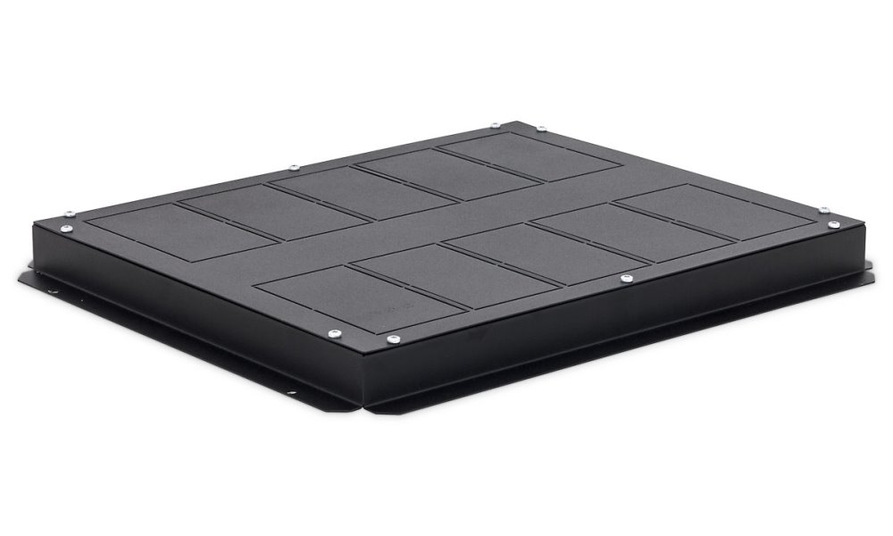 Triton Kabelová průchodka s molit. výplní, mont. otvor 350x420 mm, černá