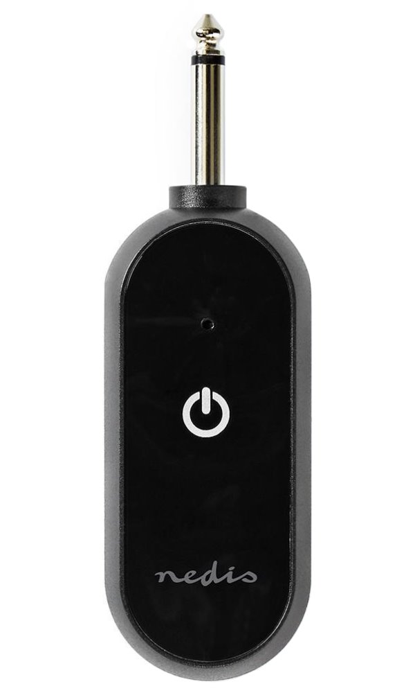 NEDIS bezdrátový mikrofon set/ Kardioid/ 1000 Ohm/ -95 dB/ ovládání hlasitosti/ černý