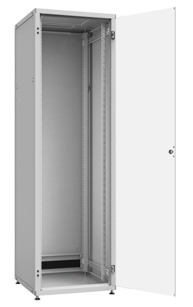 Solarix rozvaděč 19" LC-50 42U 600x600, RAL 7035