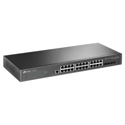 TP-Link TL-SG3428X - JetStream 24-Port Gigabit L2+ Managed Switch/ 4x 10 Gigabit SFP+ Sloty
