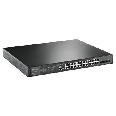 TP-Link TL-SG3428XMP - JetStream 24-Port PoE+ Gigabit L2+ Managed Switch/ 4x 10 Gigabit SFP+ Sloty