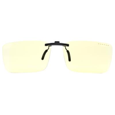 GUNNAR kancelářske/herní brýle CLIP-ON ONYX * jantárová skla * BLF 65 * NATURAL focus