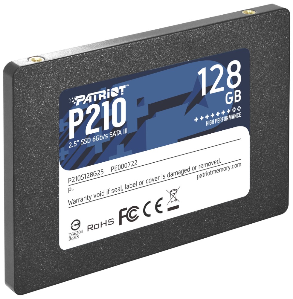 PATRIOT P210 128GB SSD / 2,5" / Interní / SATA 6GB/s / 7mm
