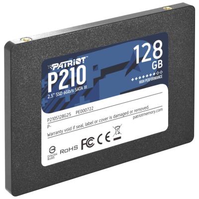 PATRIOT P210 128GB SSD / 2,5" / Interní / SATA 6GB/s / 7mm
