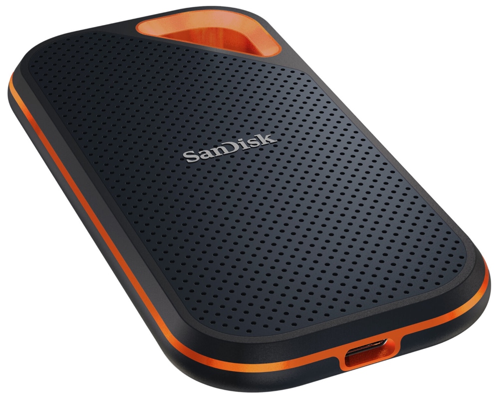SanDisk Extreme PRO Portable V2 1TB SSD / USB 3.2 Gen 2x2 / Externí / IP55