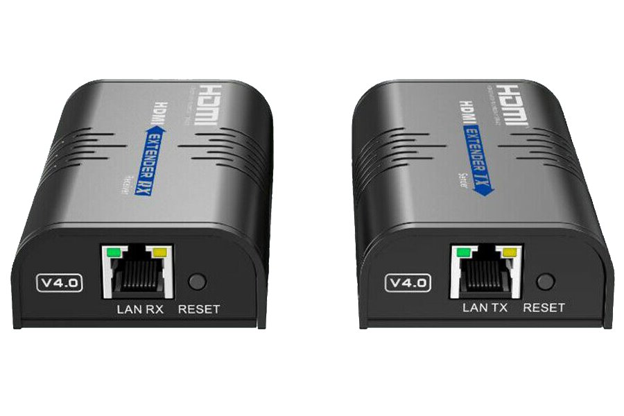 XtendLan HDMI přenos po LAN, vysílač a přijímač, UDP Multicast,18Mbps@1080p
