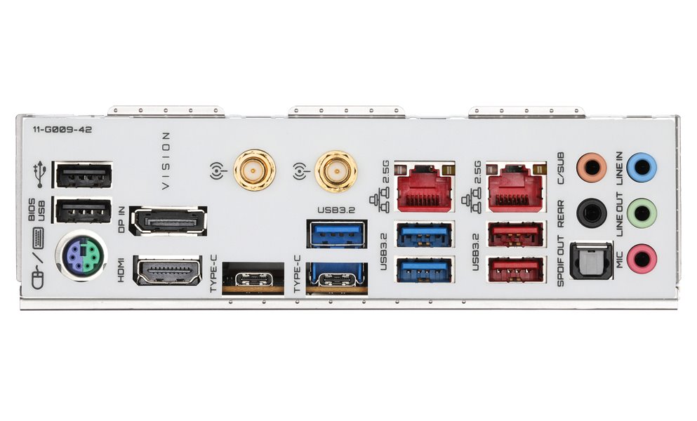 GIGABYTE B550 VISION D-P / AMD B550 / AM4 / 4x DDR4 / 2x M.2 / HDMI / DP / USB-C / WiFi / ATX