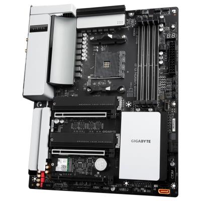 GIGABYTE B550 VISION D-P / AMD B550 / AM4 / 4x DDR4 / 2x M.2 / HDMI / DP / USB-C / WiFi / ATX