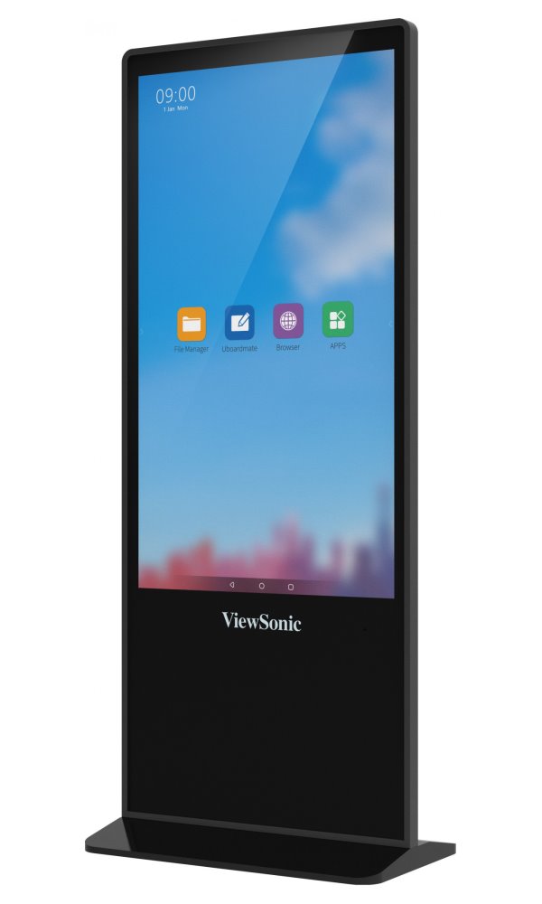 ViewSonic e-Poster EP5542T/ 55"/DLED/ IR 32 Touch/ 3840 x 2160/ 450cd/ DP / HDMI x 3 /VGA /RS232 in x 1 /USB x 3 /SPDIF/