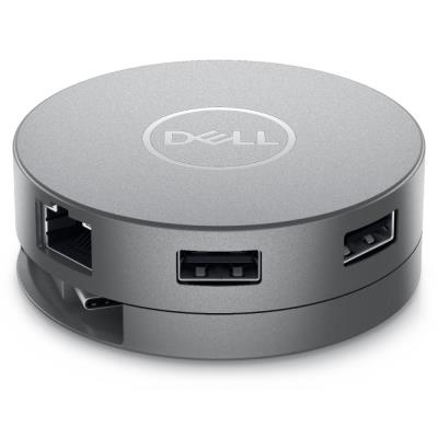 DELL mobilní adaptér DA310/ USB-C/ na HDMI/ DisplayPort/ VGA/ Ethernet RJ-45/ 2x USB 3.0/ replikátor portů