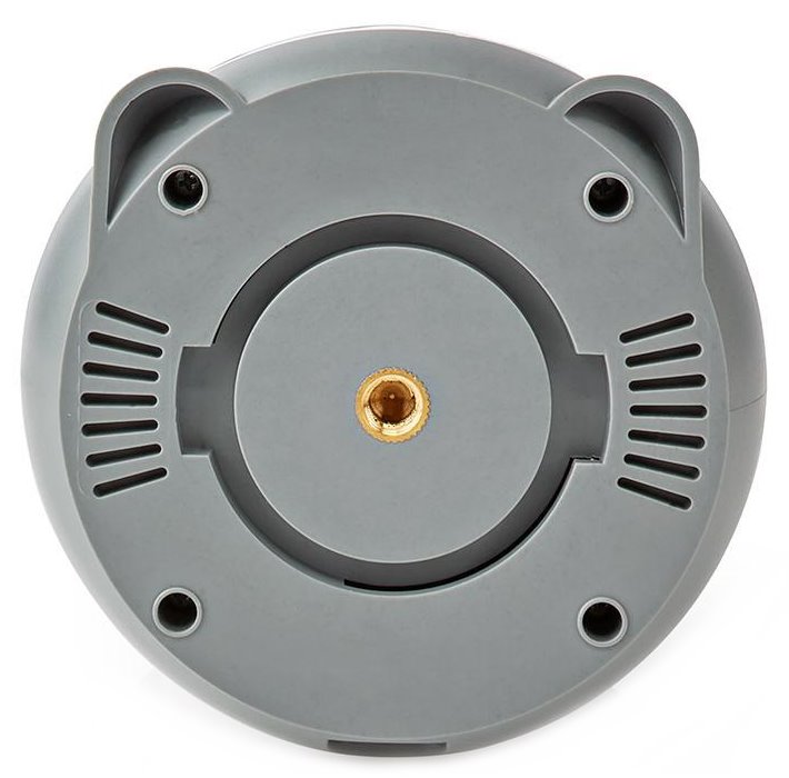 NEDIS IP kamera/ Wi-Fi/ vnitřní/ 1080p/ Micro SD/ Cloud/ snímač pohybu/ náklon/ noční vidění/ Android/ iOS/ šedo-bílá