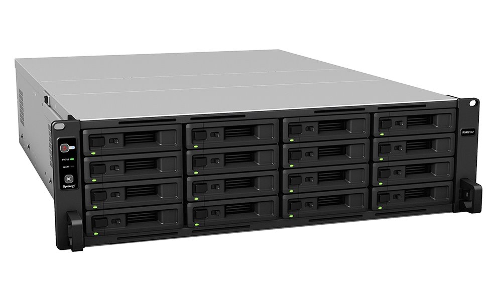 Synology RS4021xs+   3U, 16x SATA, 8C/XeonD-1541/ 2,1-2,7GHz/ 16GB RAM/ 2x USB 3.0/ 4x GbE/ 2x 10GbE/ 2x PCIe