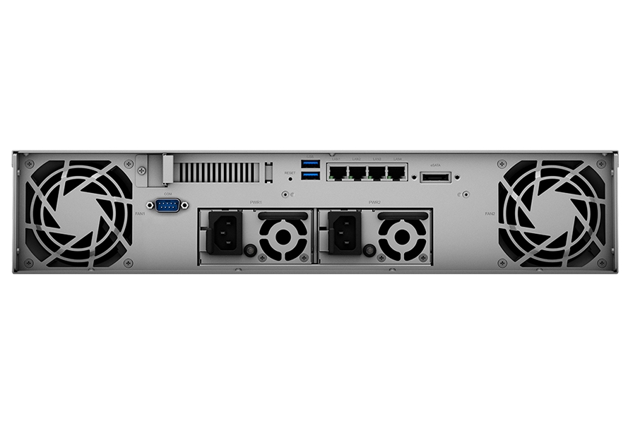 Synology RS1221RP+   2U, 8x SATA,4GB DDR4, 2x USB 3.0, 4x Gb LAN, 1x PCIe