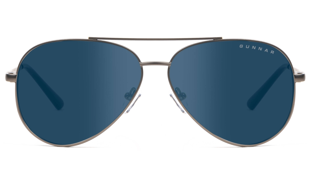 GUNNAR kancelářske/herní brýle MAVERICK GUNMETAL * sluneční skla * BLF 90 *  NATURAL focus