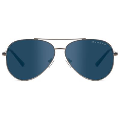 GUNNAR kancelářske/herní brýle MAVERICK GUNMETAL * sluneční skla * BLF 90 *  NATURAL focus