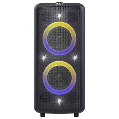 FENDA F&D párty repro PA300/ trolejové/ 100W/ BT/ USB/ FM rádio/ optický vstup/ bezdrát. mikrofon/ dálkové ovládání