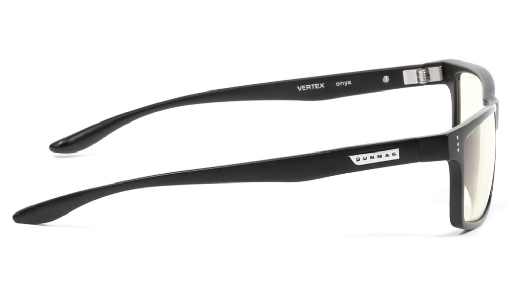 GUNNAR kancelářske/herní brýle VERTEX ONYX * čírá  skla * BLF 35  * NATURAL focus