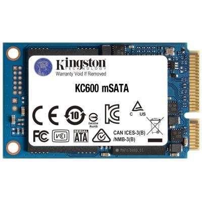 KINGSTON KC600 256GB SSD / mSATA / Interní /