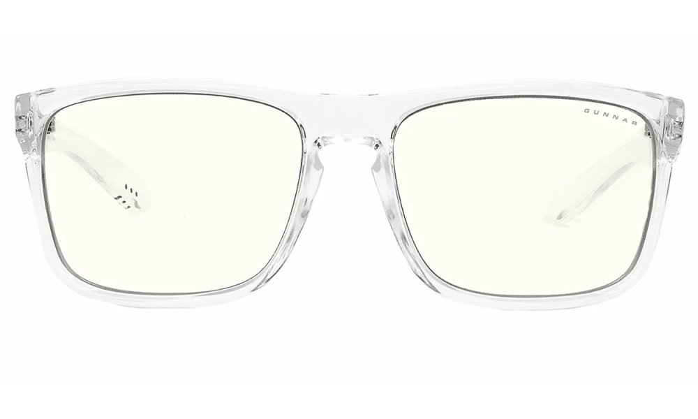 GUNNAR kancelářske/herní brýle INTERCEPT CRYSTAL  * čírá skla * BLF 35 * GUNNAR focus