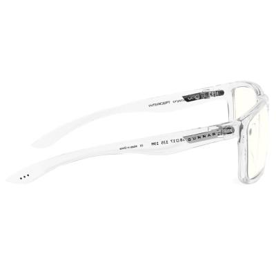 GUNNAR kancelářske/herní brýle INTERCEPT CRYSTAL  * čírá skla * BLF 35 * GUNNAR focus