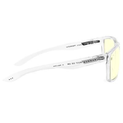 GUNNAR kancelářske/herní brýle INTERCEPT CRYSTAL * jantárová skla * BLF 65 * GUNNAR focus