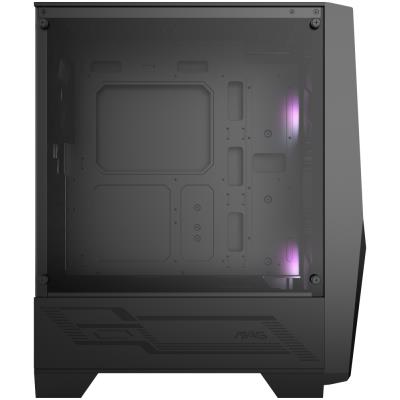 MSI skříň MAG FORGE 100R/ bez zdroje/ levé temperované sklo/ 2x 120 mm A-RGB fan/ 2x USB3.0/ 1x 120 mm fan/ černá