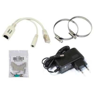 MikroTik LHG XL HP5 - outdoor klient, anténa 27 dBi, 6,4°, 802.11a/n, L3 (5GHz) - 4 ks