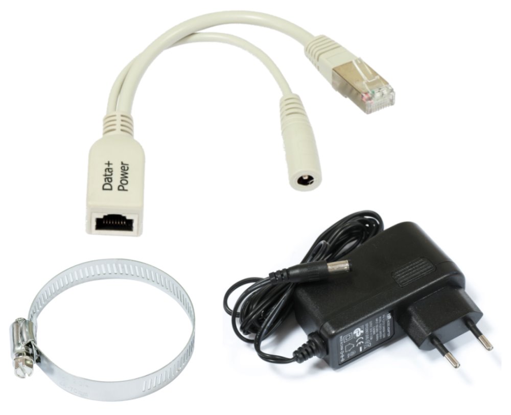 MikroTik RouterBOARD RBSXTsq5nD, SXTsq Lite5, 16dBi, 802.11an, ROS L3, PoE, 23°, MIMO 2x2, 25 dBm, 5GHz, zdroj