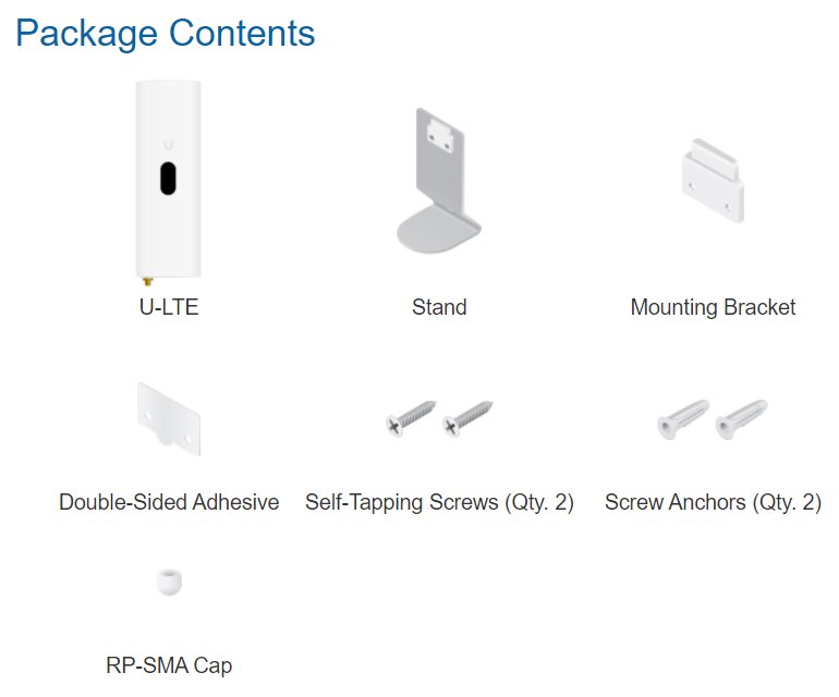 Ubiquiti UniFi LTE Pro - LTE záloha WAN pro UniFi, podpora Nano SIM karet