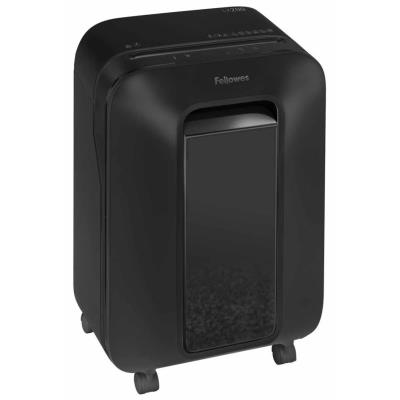 FELLOWES skartovač LX 200/ křížový řez 4x12mm/ objem koše 22 l/ stupeň utajení P-4 (důvěrné)/ černý