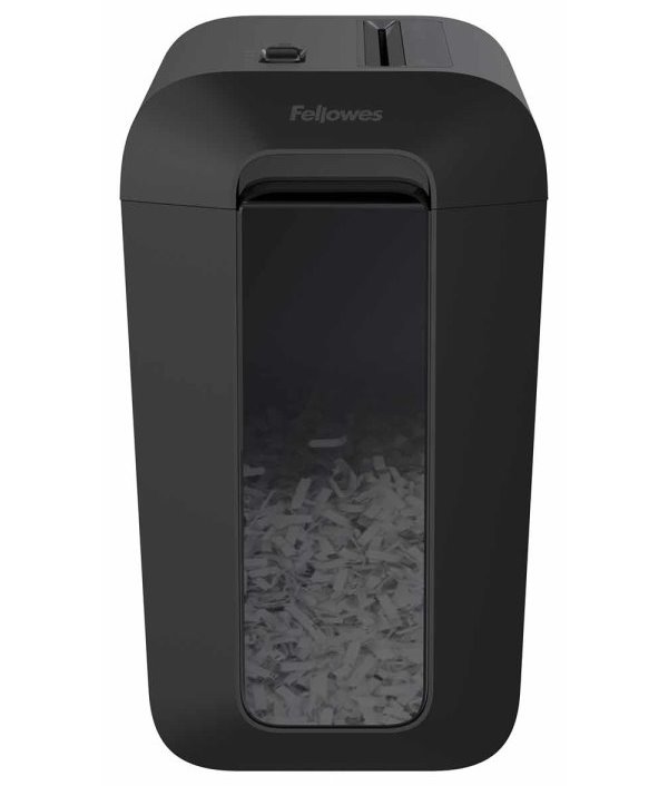 FELLOWES skartovač LX 65/ křížový řez 4x40mm/ objem koše 22 l/ stupeň utajení P-4 (důvěrné)/ černý