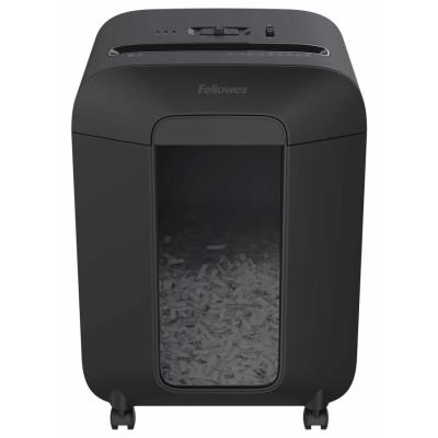 FELLOWES skartovač LX 85/ křížový řez 4x40mm/ objem koše 19 l/ stupeň utajení P-4 (důvěrné)/ černý