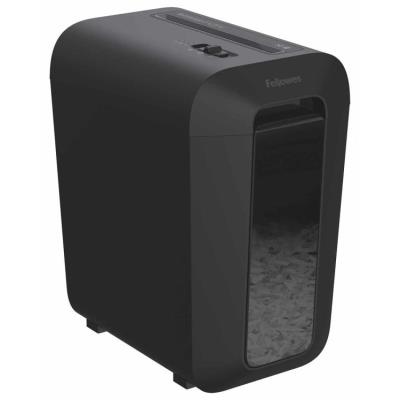 FELLOWES skartovač LX 65/ křížový řez 4x40mm/ objem koše 22 l/ stupeň utajení P-4 (důvěrné)/ černý