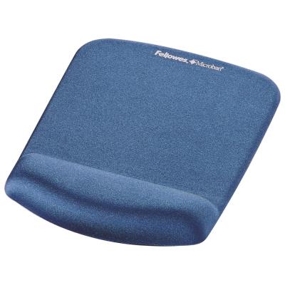 FELLOWES podložka pod myš a zápěstí PlushTouch modrá
